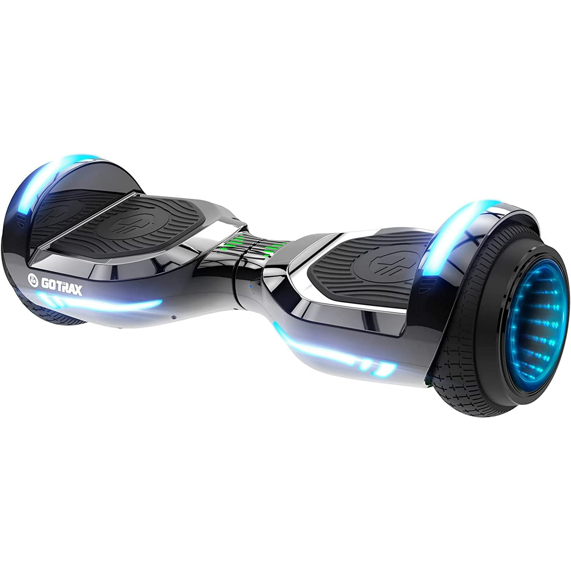 GOTRAX Glide PRO Hoverboard with Bluetooth Speaker LED 6.5 inch Wheels 36V 2.6Ah Big Capacity Lithium Ion Battery Dual 200W Motor up to 10km h Walmart