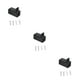 thumbnail image 1 of Ounissouiy Gancho de baño Ganchos de suspensión de acero inoxidable Estante Herramientas Decoración Toallas Estante de almacenamiento Suministros tipo 21 3piezas Ounissouiy CBP183397, 1 of 6