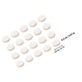 thumbnail image 2 of Raindrops 20Pcs White Guitar Fret Markers Easy Install Guitar Dot Stickers for Multiple String Instruments, 2 of 8