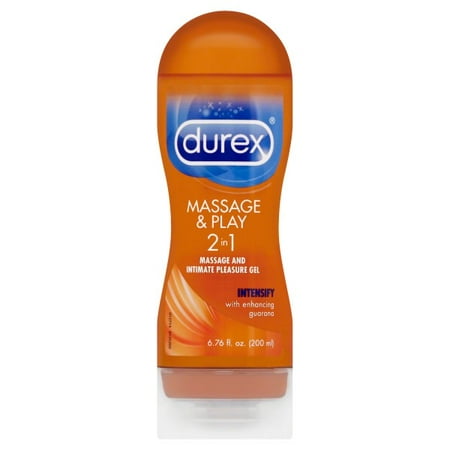 - Durex Massage & Play 2 in 1 Water Based Massage and Intimate Pleasure Gel - 6.76 oz