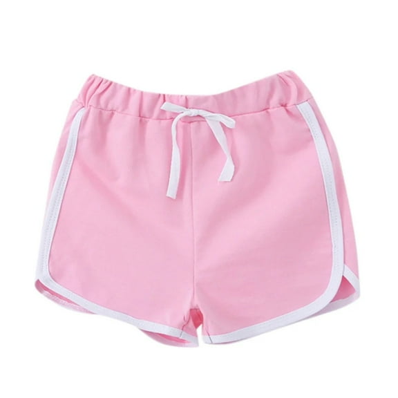 XBASW 1-6T Boys Girls Beach Shorts Summer Five Pants Cotton Soft Shorts for Baby Toddler Kids