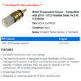 thumbnail image 2 of Water Temperature Sensor - Compatible with 2010 - 2012 Hyundai Santa Fe 2.4L 4-Cylinder 2011, 2 of 2
