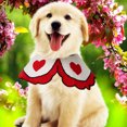 thumbnail image 4 of Babero para cachorro, 2 uds., pañuelo tejido para mascotas, bufanda para perro, Collar confiable y duradero Jadeshay A, 4 of 8