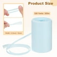 thumbnail image 3 of Uxcell Raffia Yarn for Crochet, 328 Yards 5mm Raffia Paper Ribbon Flat String for DIY Crafts[Light Blue], 3 of 6