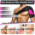 thumbnail image 4 of Hweilai Shoulder Bandage for Women - Neoprene - Double Adjustable Shoulder Joint Support - Injury Prevention and Sports Injury Recovery - Arthritic Shoulders, 4 of 5