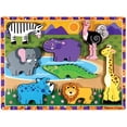 thumbnail image 1 of Rompecabezas Safari Melissa & Doug con 8 piezas Hecho de Madera Infantil MD-9454, 1 of 2