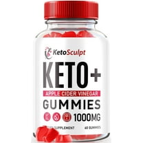 Keto Sculpt ACV Gummies, KetoSculpt Keto ACV Gummies, All Natural Apple Cider Vinegar, Official KetoSculpt Keto ACV Supplement Reviews (60 Gummies)
