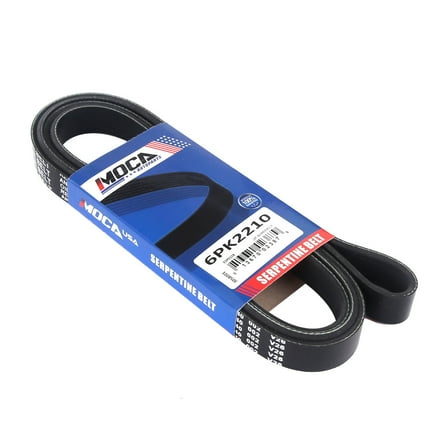 MOCA AUTOPARTS 6PK2210 Serpentine Belt Fit for 1998-2002 GMC Safari 4.3L & 1999-2002 Chevrolet Express 1500 4.3L 5.0L 5.7L & 1992-1996 Ford Ranger 3.0L 4.0L