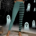 thumbnail image 4 of Abomasnow Women's Plus Size Halloween Costume Knee-Length Leggings High Waist Footless Stretchy Tights S-3XL, 4 of 9