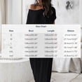 thumbnail image 3 of Xaqiouau Women's Off Shoulder Maxi Dress Casual Loose Short Sleeve T-Shirt Dress with Pockets Oversized Loungewear Beach Coverup, 3 of 5