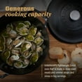 thumbnail image 4 of Lodge Blacklock 5.5 Qt Triple Seasoned Cast Iron Dutch Oven - 5.5 Qt Capacity - Nonstick Finish - Cast Iron Dutch Oven with Lid - Cast Iron Cookware, 4 of 7