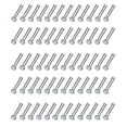 thumbnail image 1 of Aros para la nariz, joyería para la fosa nasal, aros para piercing corporal, regalos blancos/multicolores 60 piezas-blanco, 1 of 9