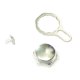 thumbnail image 2 of Carrete Baitcasting, placa de bloqueo, tuerca de manivela, piezas de repuesto, accesorios de aparejos, reparación DIY, mango de aleación de aluminio, DERECHA, 2 of 8