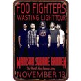 thumbnail image 2 of Metal Foo Fighters Letrero Pintura Hierro Rectangular Pared La Del, 2 of 9