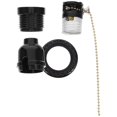 thumbnail image 5 of Vintage Lamp Socket Plastic Lamp Base E27 Light Bulb Lamp Holder Pendant Screw Socket Home Lighting 1Set, 5 of 5