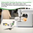 thumbnail image 5 of Extended Quilting Presser Foot Plastic Construction Sewing Accuracy, 5 of 10