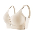 thumbnail image 3 of HUITKMM Women's Bras Comfortable Front Clasp Bra for Everyday Wear Versatile Design for T Shirts All Season Use Detailed Size Included, 3 of 3