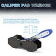 thumbnail image 4 of PIT66 Ratcheting Brake Piston Spreader Wrench Caliper Pad Install Tool Press Ratchet Blue, 4 of 5