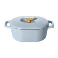 thumbnail image 3 of Beautiful by Drew Barrymore 6-Quart Enamel Dutch Oven, 3 of 5