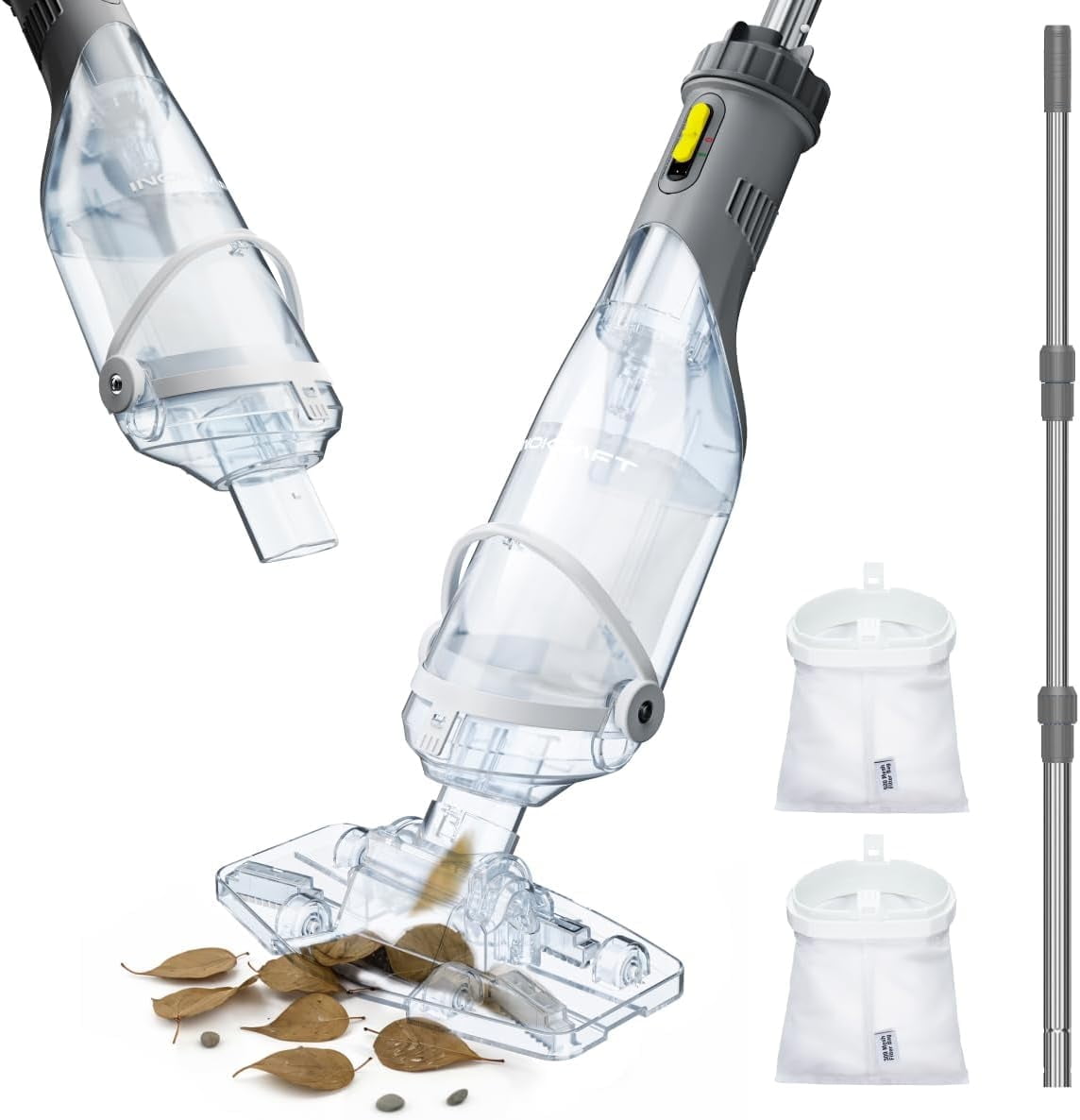 Intex ZX100 Automatic Pressure Side Pool Cleaner with Pool Sand