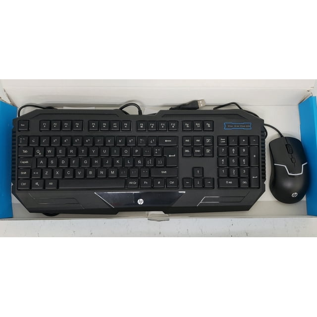 HP Gaming Keyboard and Mouse Set Model GK1100