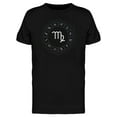thumbnail image 1 of Virgo Symbol Horoscope Wheel Tee Men's -Image by Shutterstock, 1 of 1