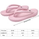 thumbnail image 2 of Chanclas de punta abierta para mujer, playa, piscina, fiesta, zapatillas casuales, sandalias planas de PVC antideslizantes 1 par Yuarrent AP1245-11, 2 of 7