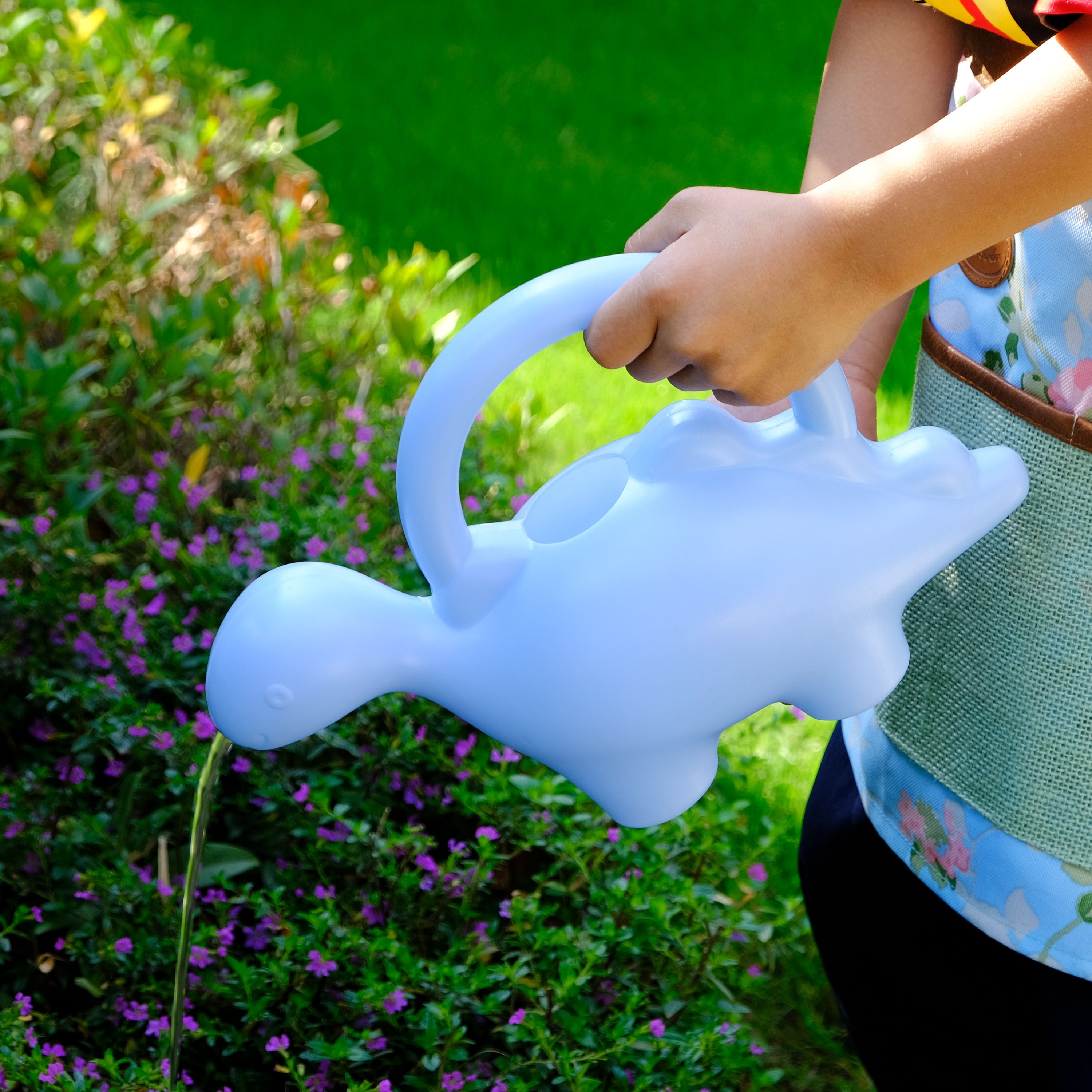 Expert Gardener Blue Plastic Dinosaur Kids Watering Cans - image 3 of 8