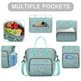 thumbnail image 2 of Mermaid Sea Creature Pattern Womens Lunch Box for Work,Insulated Large Lunch Bag for Tween and Teen,Loncheras Para Mujer,Leakproof Adult Lunch Bag for Work,Beach,Travel,Picnic,Camping, 2 of 7