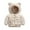 Beige, variant on ibiyuan Kids Winter Coats Boys Toddler Kids Baby Boys Girls Winter Down Coats Cute Bear Ears Coats With Hoods Cartoon Lightweight Jacket Outwear Back To School