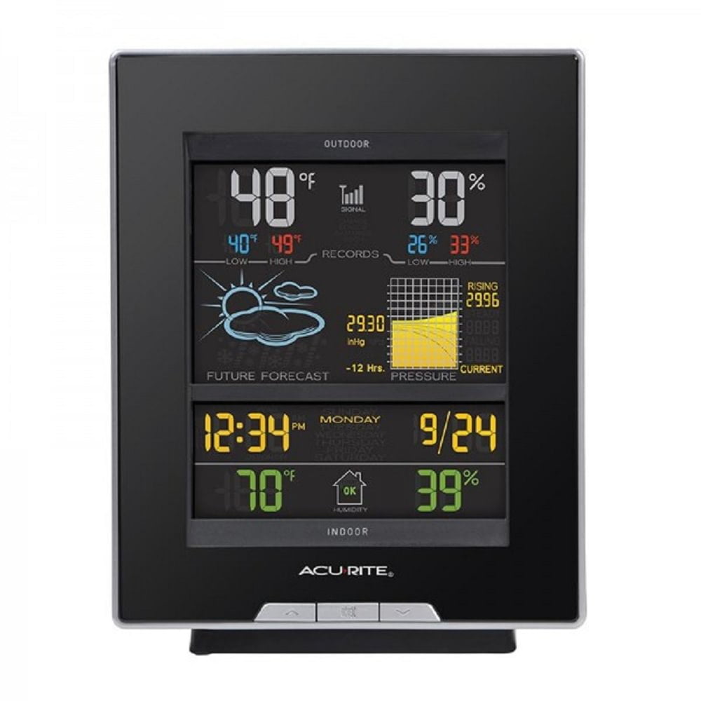 AcuRite Acurite Weather Station with Color Display Home Weather Tracker 02008 
