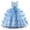A-Blue223, variant on Flower Girl Dress For Wedding Tutu Tiered Dresses Floral Embroidered Sleeveless Mesh Layered Bow Maxi Ball Gown Birthday Formal Party Wear 4-14Y