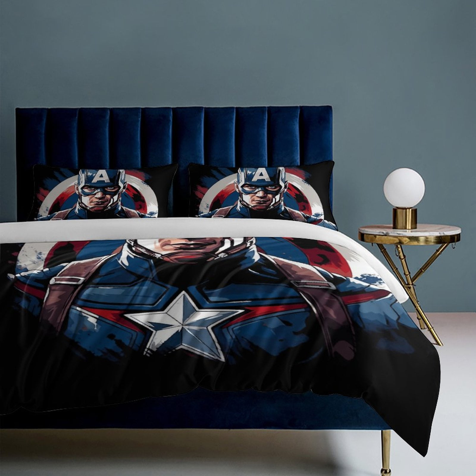 Movie Posters Duvet Cover Set Soft Bedding Set 3PCS Quilt Covers Luxury Bedspreads Pillowcase Sets 86"x70"