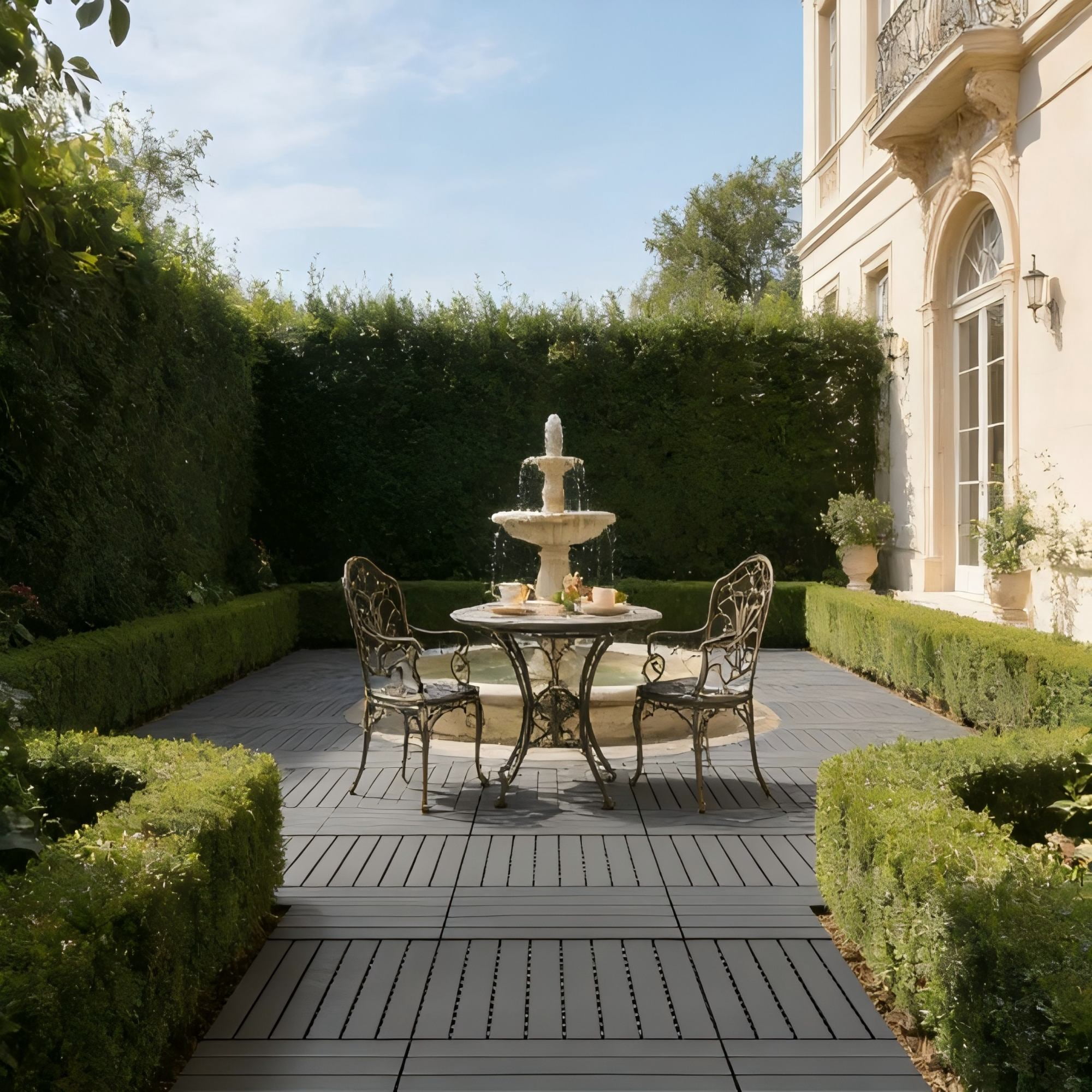 PP Interlocking Deck Tiles, Strong Load-Bearing, Easy Install, Versatile Use, Indoor & Outdoor