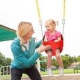 thumbnail image 3 of Ktaxon High Bucket Swing for Toddler, Seat Children Swing Set, Red, 3 of 12