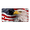Bald Eagle on American Flag, variant on Vintage Don'T Tread on Me Flag License Plate Personalized License Plate Cover Aluminum Anti-Rust Metal Car Plates Tag Car Decoration Accessory for Men Women, 12" x 6"
