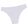 thumbnail image 4 of Ropa interior sin costuras de la ropa interior de las señoras de las bragas de la correa del estiramiento del estándar de las mujeres Blanco m Soledad Ropa interior de tanga para mujer, 4 of 10