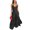 Black, variant on Women's Casual Loose Overalls Jumpsuits One Piece Sleeveless Flowy Pant Rompers Summer Halter Backless Wide Leg Jumpsuit