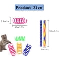 thumbnail image 2 of Set de juguetes PIVHWIR Juguetes para gatos resorte en espiral x28 y tubo x2, 2 of 7