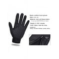 thumbnail image 3 of Unisex Men's Cycling Gloves Touchscreen Full Finger Winter Fleece Gloves, 3 of 5
