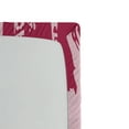 thumbnail image 3 of Ambesonne Emoji Fitted Sheet, Grunge Starry Eye Funny Face, Twin XL Size, Magenta Pale Pink White, 3 of 3