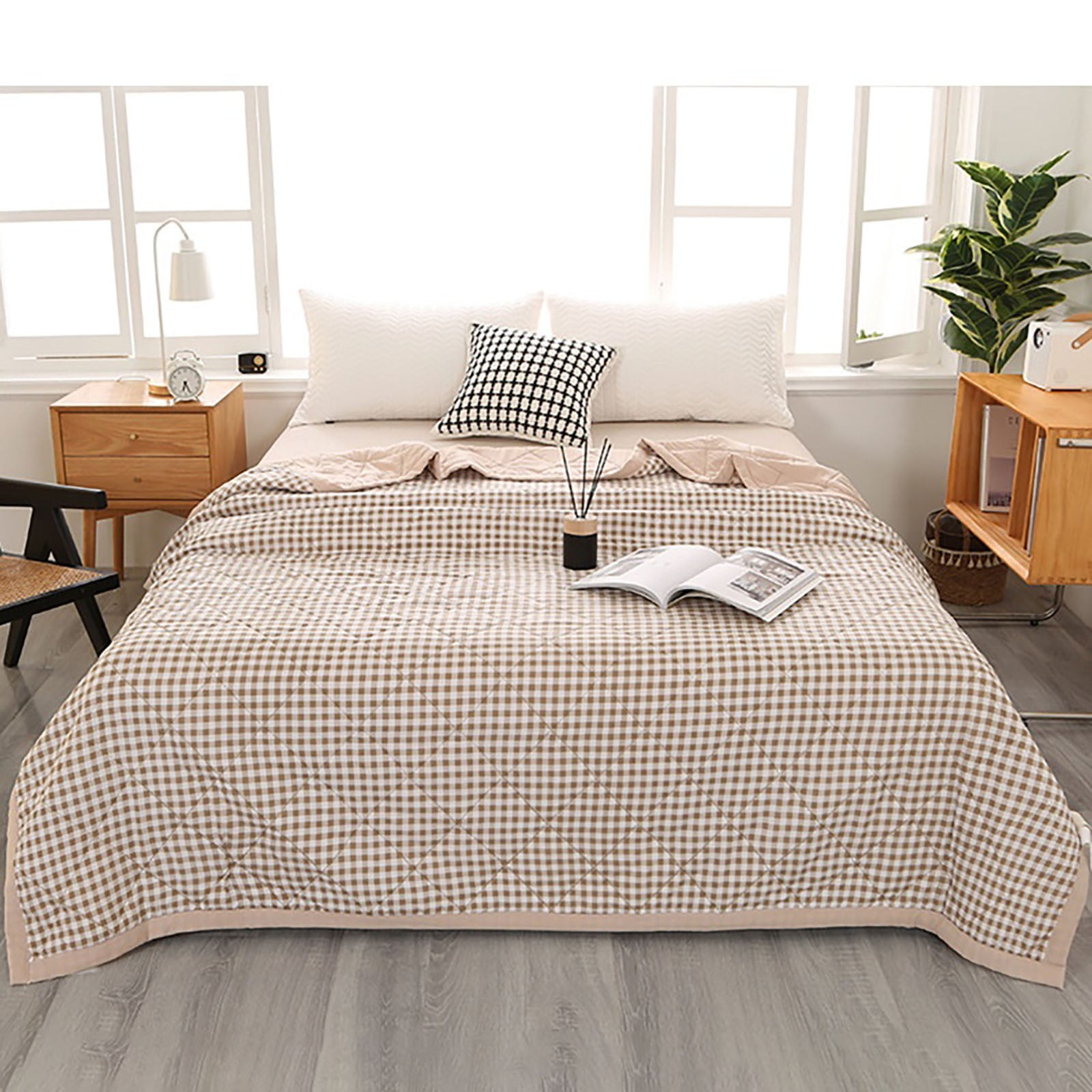 DAWANGGI Lightning Deals Prime Super Soft and Warm Blankets, Throw All Season Use, Cozy, Plush, Lightweight Baby Ice Silk Quilt, Anti-Night Sweat Children'S Quilt （180*200Cm） for Bed Sofa Home Decor