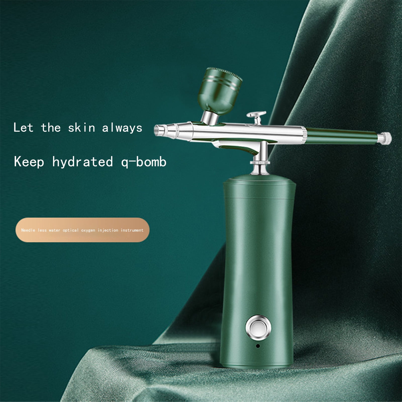 Augper Oxygen Facial Portable Airbrush, Skin Facial Portable Makeup Airbrush Serum Toner Mist Sprayer Facial Misters Device