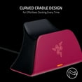 thumbnail image 3 of Razer Quick Charging Stand for PlayStation 5: Quick Charge - Curved Cradle Design - Matches PS5 DualSense Wireless Controller - One-Handed Navigation - USB Powered - Blue Controller Sold Separately, 3 of 6