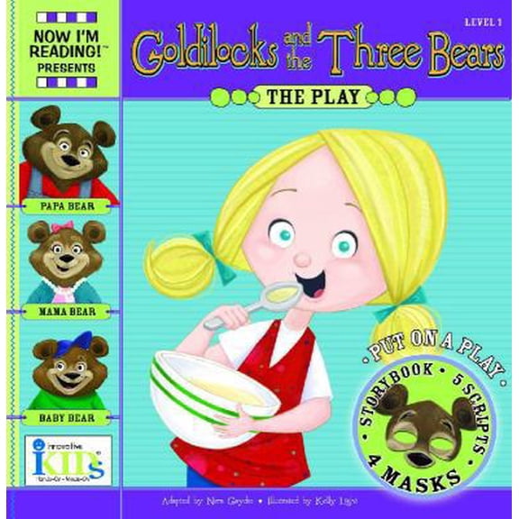 Pre-Owned Goldilocks and the Three Bears Level 1: 24 Page Storybook, 5-play Scripts, 4 Character Masks (Paperback) 1601690789 9781601690784