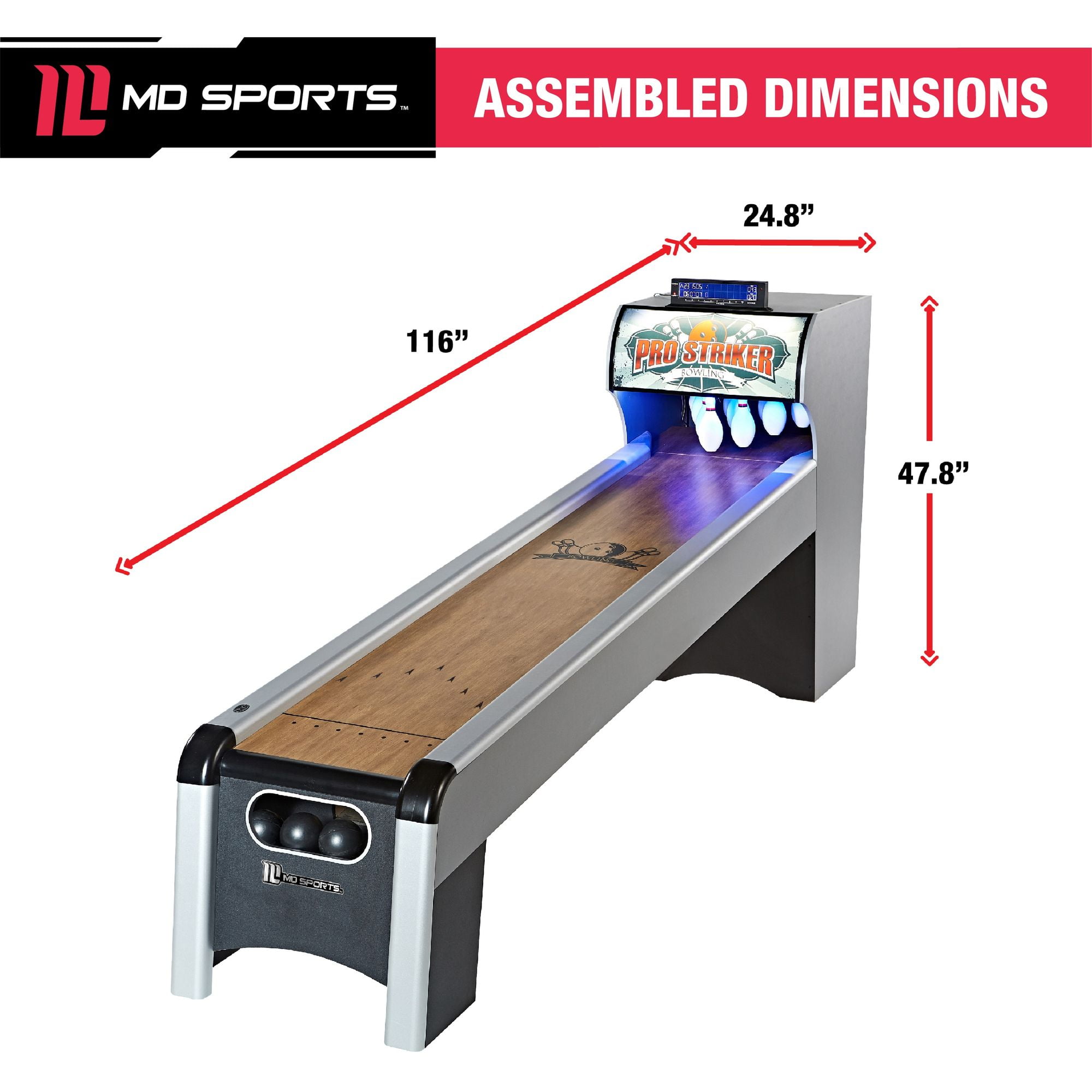 electronic bowling set