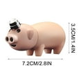 thumbnail image 3 of ShunRuiPi Mr. Pig Double Fire Open Fire Lighter Pig Shaped Nose Spray Lighter Inflatable Lighter, Torch lighter, Lighters Bulk,Cheap Lighters, 3 of 7