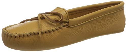 Minnetonka Womens Double Deerskin 