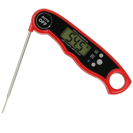 Waterproof Digital Instant Read Meat Thermometer With 4.6” Folding Probe