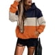 thumbnail image 3 of Sudadera con Capucha de Larga con Estampado de Leopardo de Gran Tamaño para Mujer y Hombre, Estilo Y2K Naranja L, 3 of 5